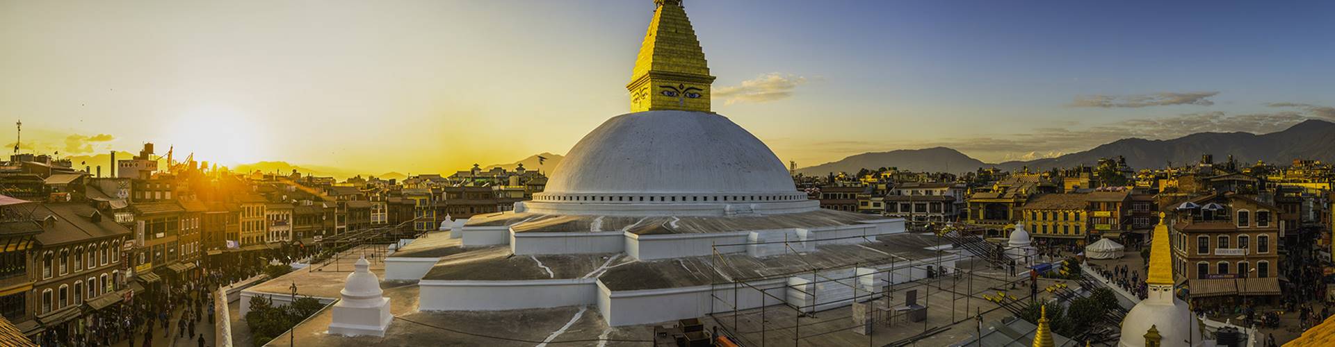 Boudhanath stupa in Kathmandu, Nepal