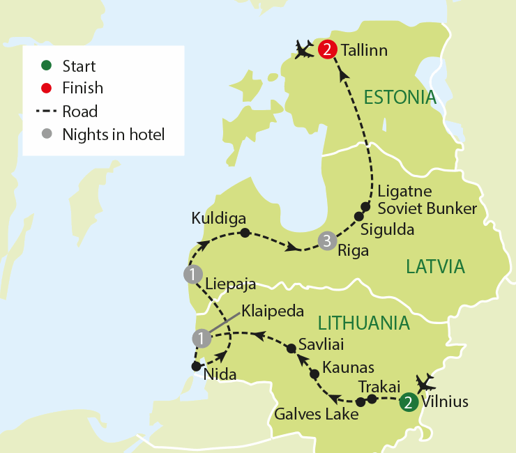 travelling the baltic states